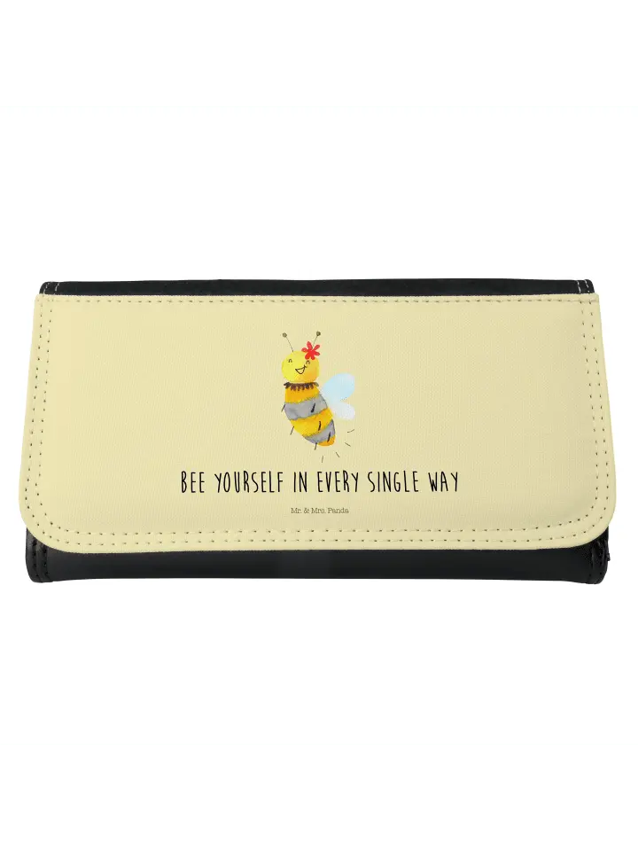 

Кошелек Mr. & Mrs. Panda, желтый пастельный