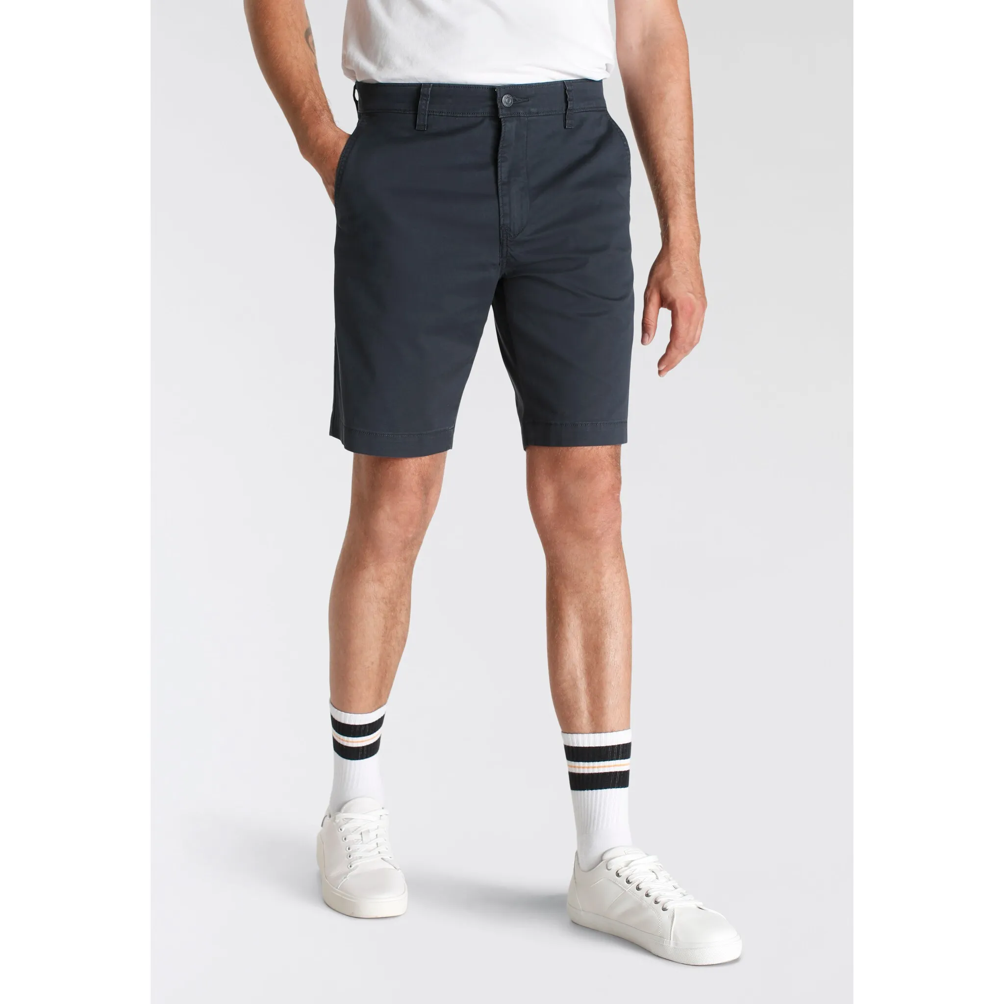 

Шорты-чиносы Levi's "XX CHINO SHORT II", с логотипом, цвет морской волны