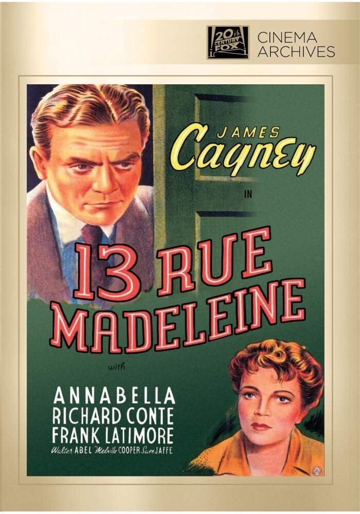 

Диск DVD 13 Rue Madeleine / (Full Mod Ntsc)