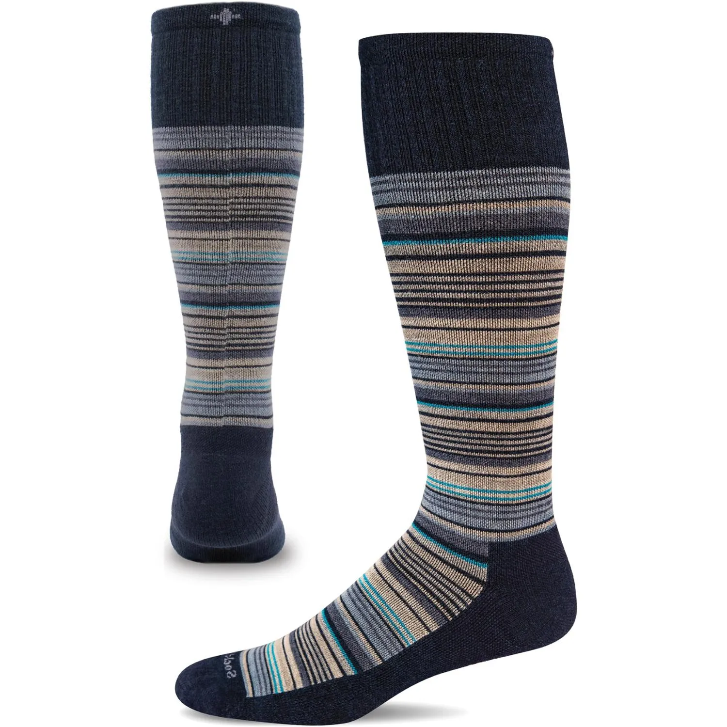 

Мужские компрессионные носки с градиентной полосой Sunset Sockwell, Navy