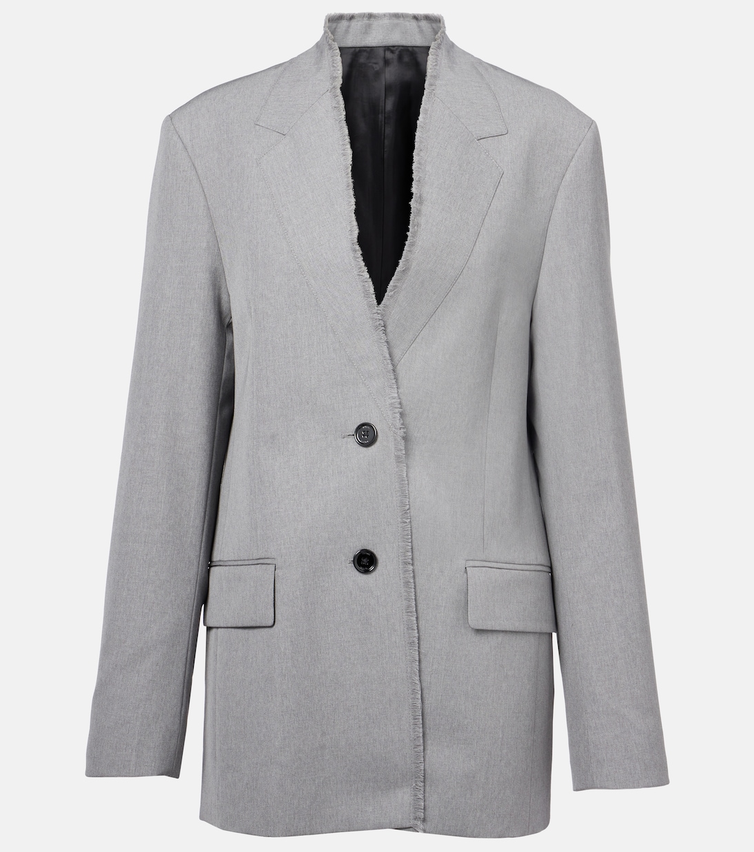 

Шерстяной блейзер Toteme, Pale Grey Melange