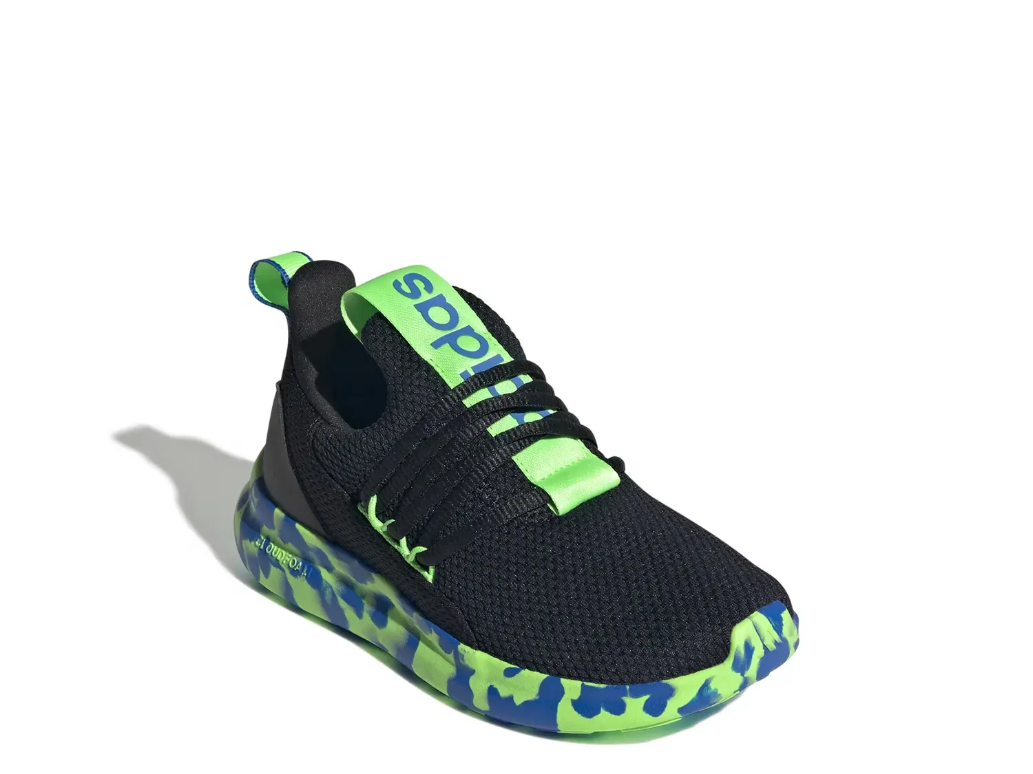 

Кроссовки Lite Racer Adapt 7.0 Slip-On — детские Adidas, Black/Blue