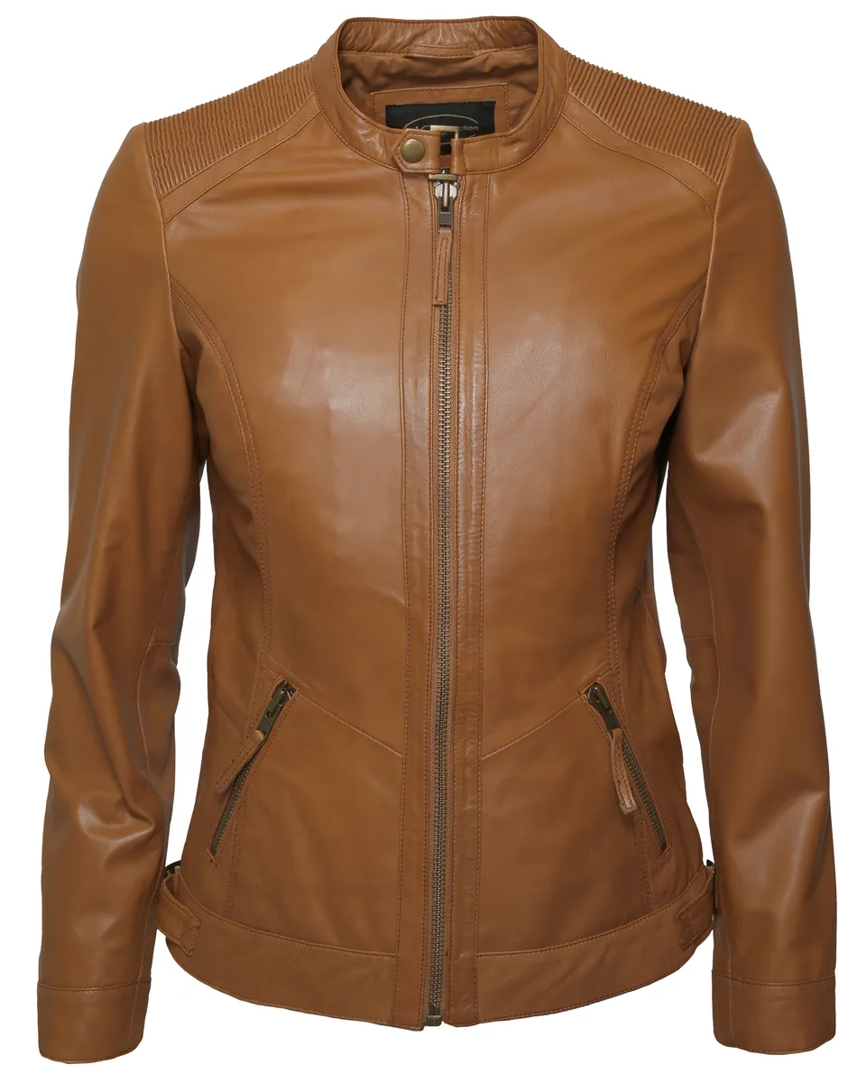

Кожаная куртка JCC "31024018", цвет Cognac