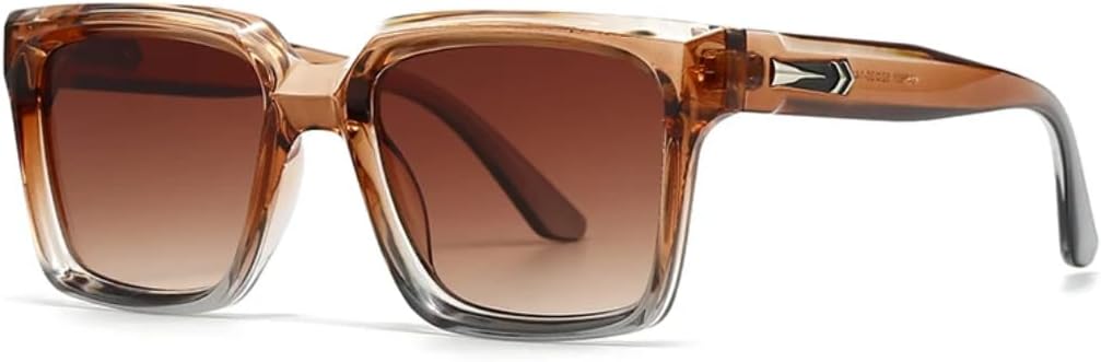 

Солнцезащитные очки с защитой UV400 | Компактная и легкая оправа, градиентный цвет | Для женщин и мужчин, для занятий спортом на открытом воздухе и вождения DSVIGF, Orange