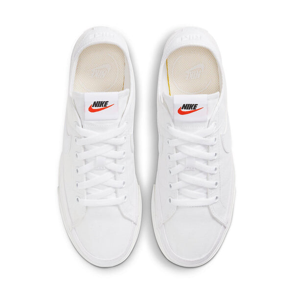 Кроссовки Court Legacy Canvas Nike, белый — фото 4