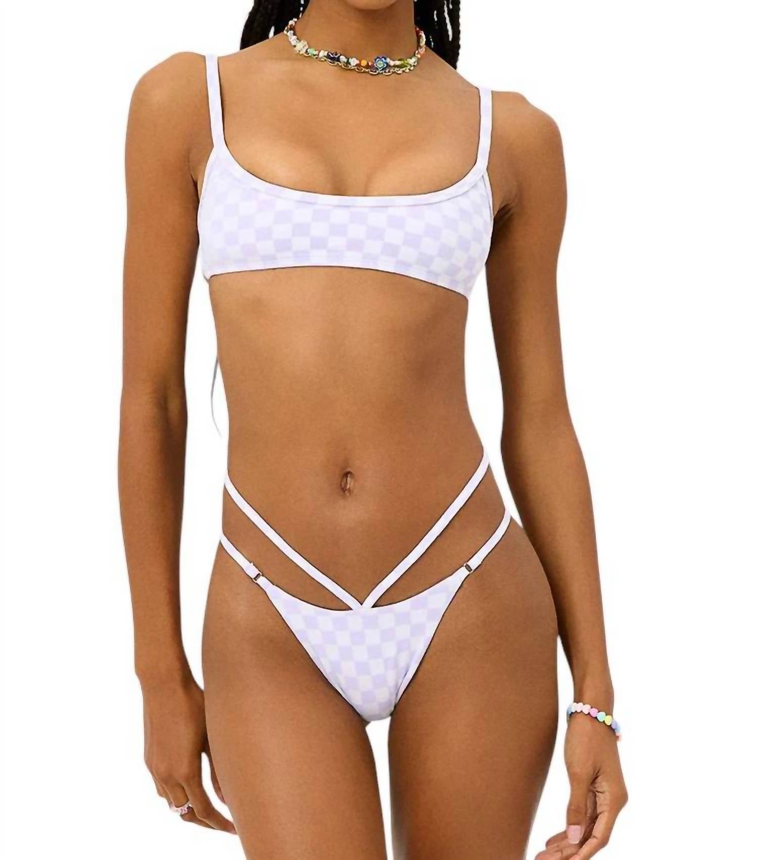 

Купальник женский Frankies Bikinis, фиолетовый