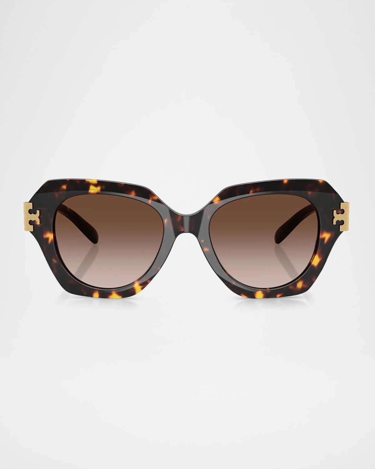 

TY7215U Солнцезащитные очки «кошачий глаз» Tory Burch, цвет Brown Tort