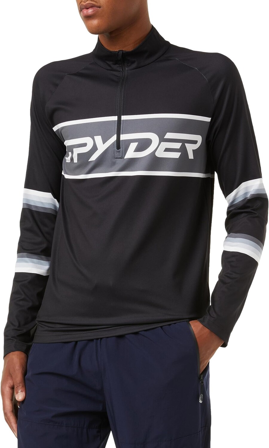 

Рубашка Spyder Premier Zip T-Neck, черный