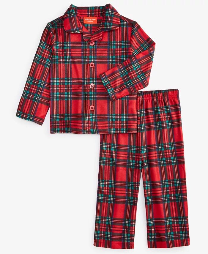 

Малыш 2 шт. Пижамный комплект Brinkley Family Pajamas, красный