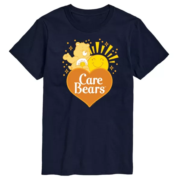 

Футболка мужская с принтом Care Bears Funshine Licensed Character, синий