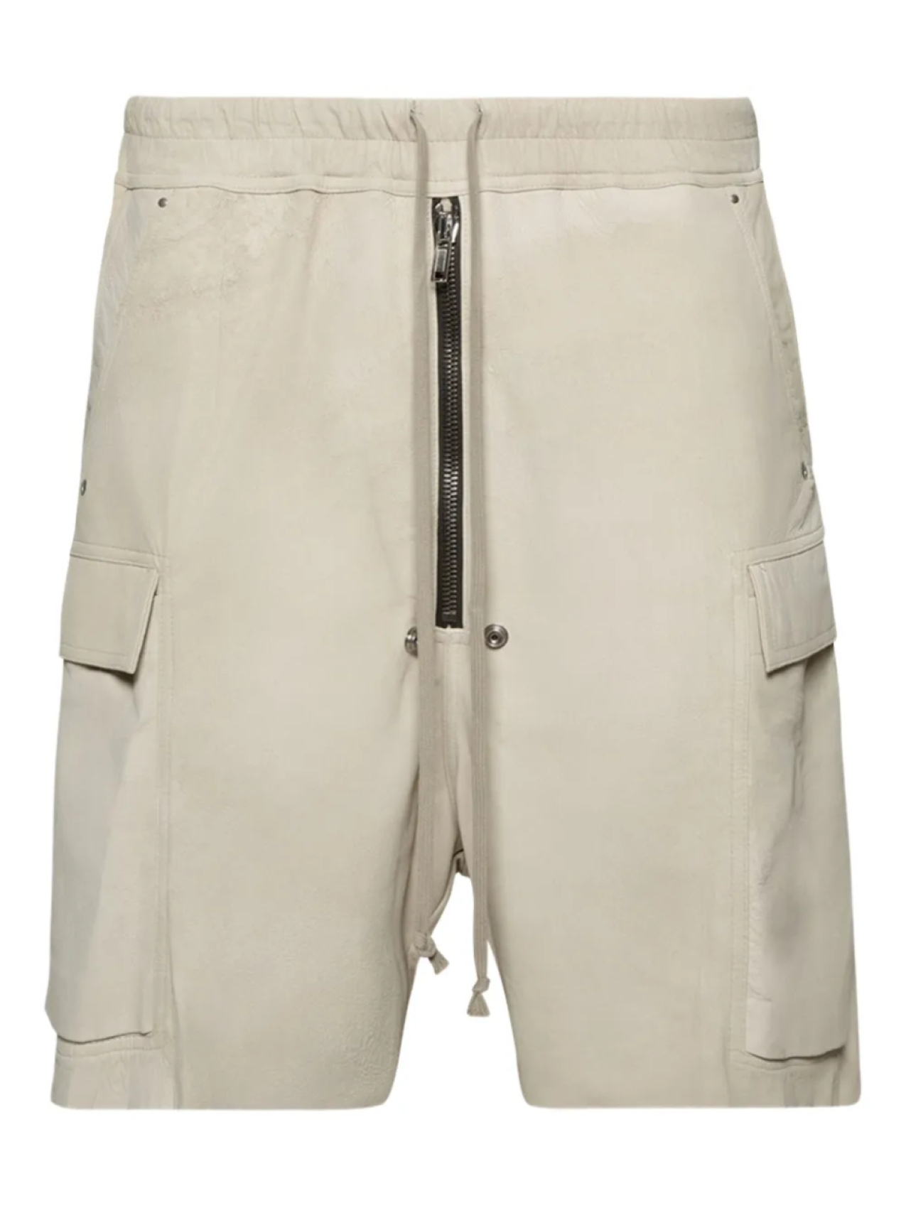 

Rick Owens кожаные шорты, серый