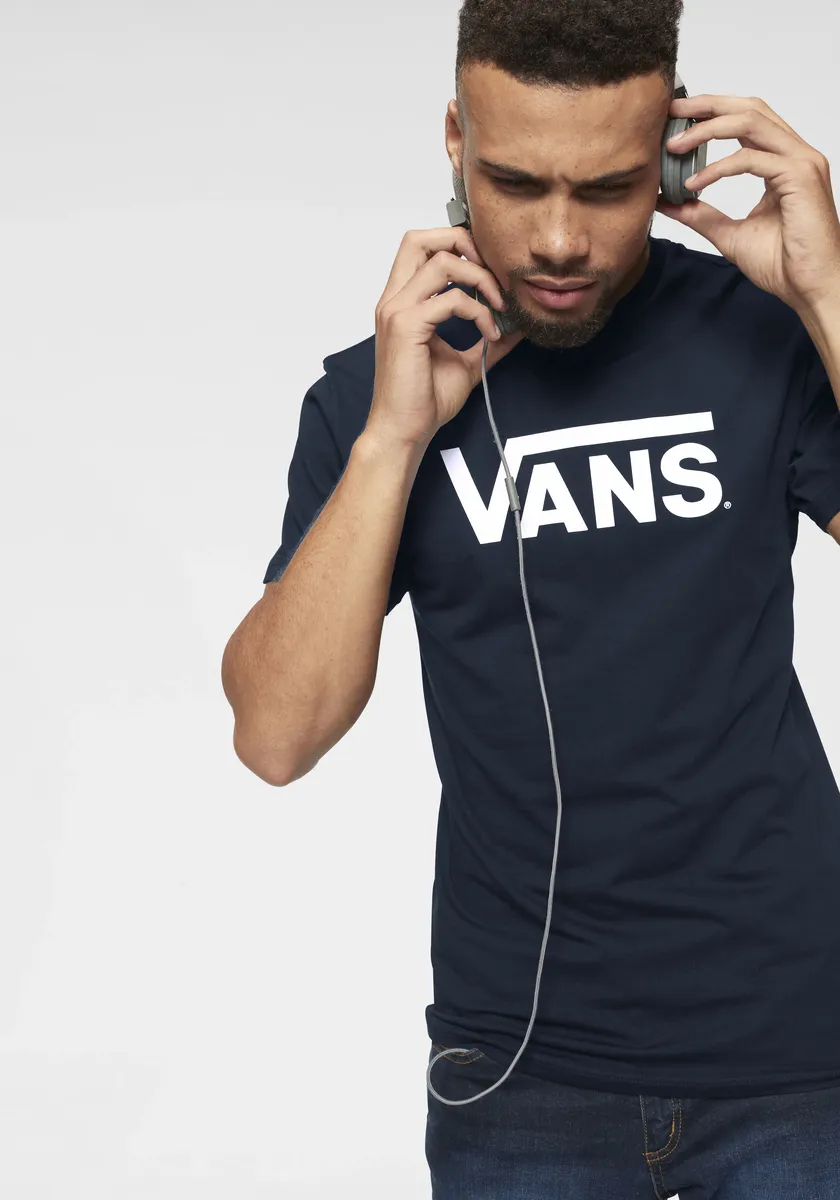 

Футболка Vans "MN VANS CLASSIC" с большим логотипом, белый