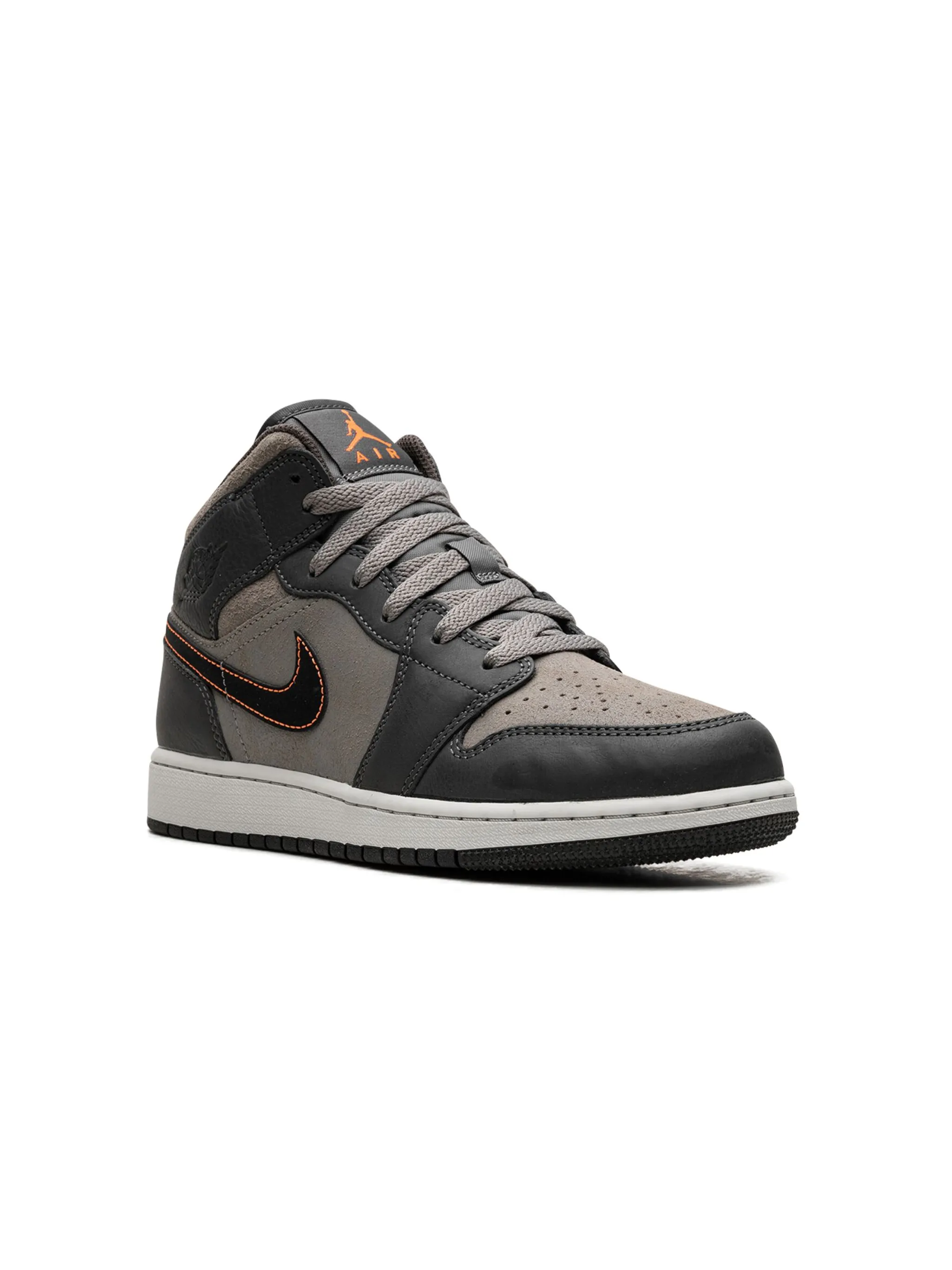 

Кроссовки Air Jordan 1 Mid SE Night Stadium Jordan Kids, черный