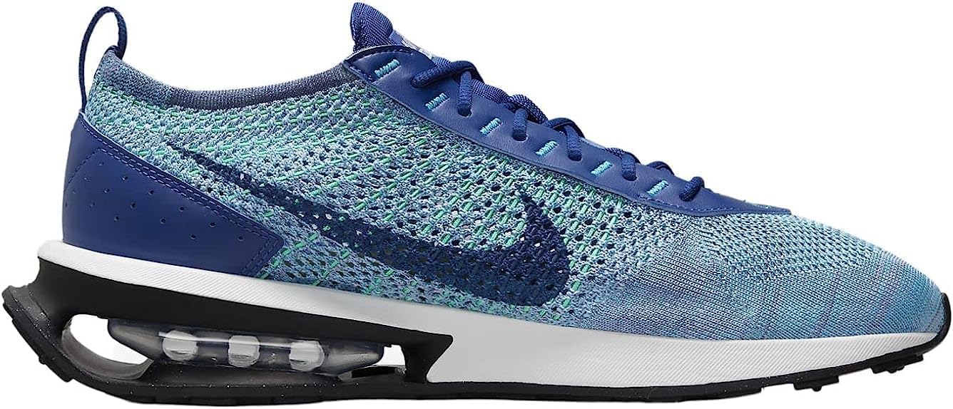 Мужские кроссовки Nike Air Max Flyknit Racer, синий — фото 2
