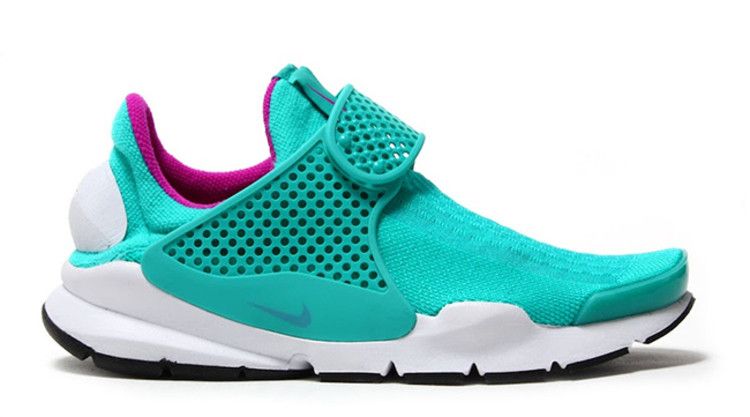 Кроссовки Nike Wmns Sock Dart 'Clear Jade', бирюзовый — фото 3