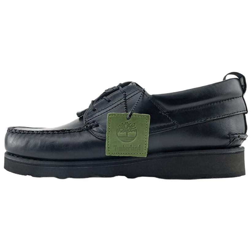 Timberland DOE x 3 Eye Casual Leather Shoes Men's Black