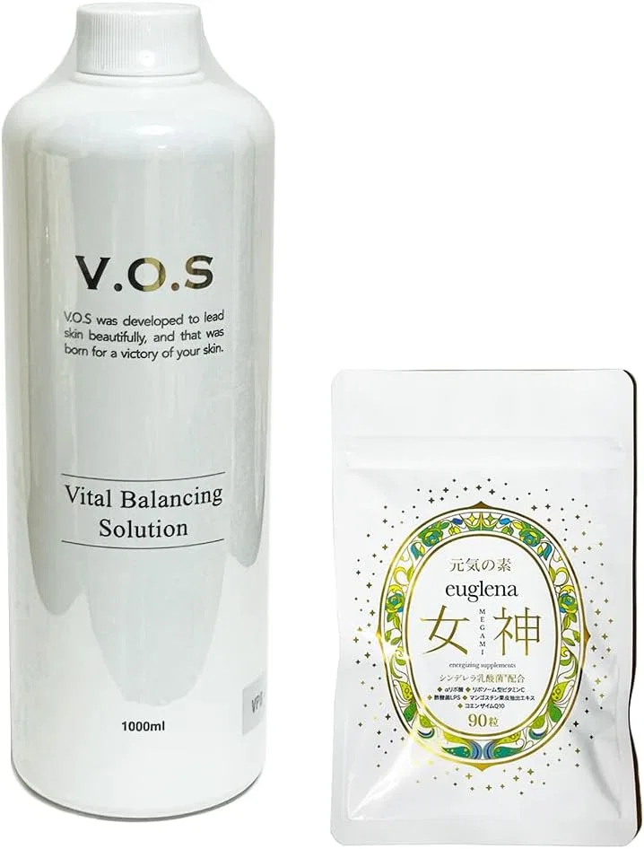 Набор для ухода за кожей VOS VB Solution 150 мл + 90 таблеток Eucurena Goddess