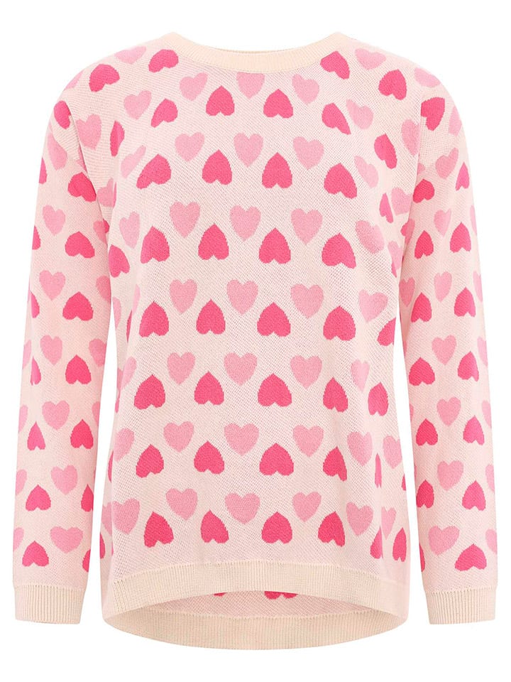 

Пуловер Zwillingsherz, цвет beige/pink