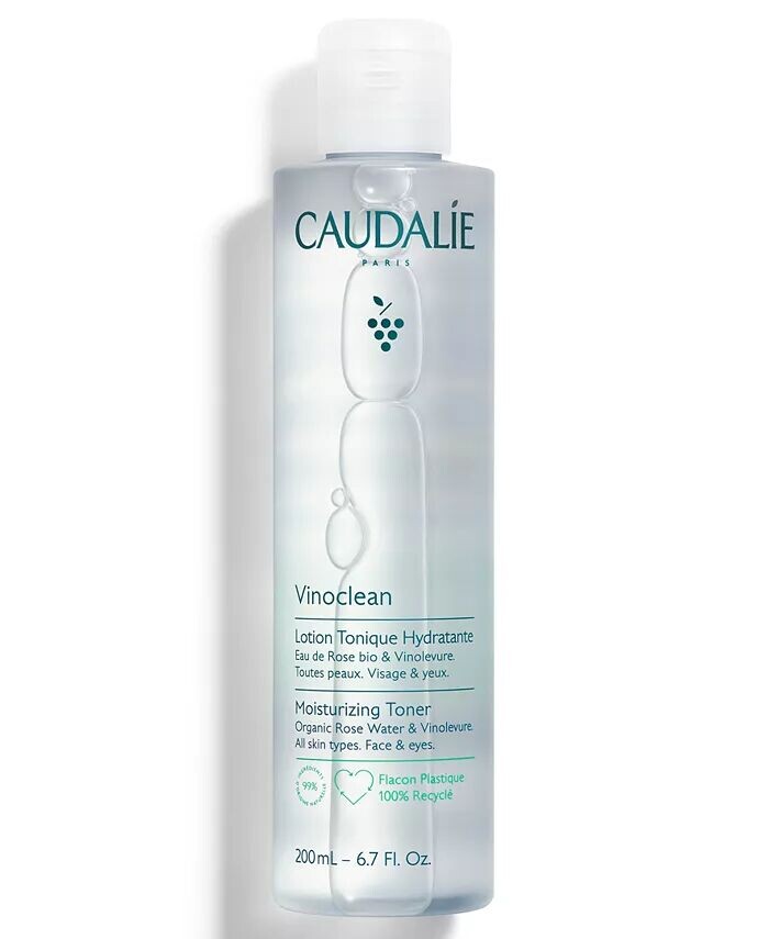 

Увлажняющий тоник Vinoclean с розовой водой, 6,7 унций Caudalie