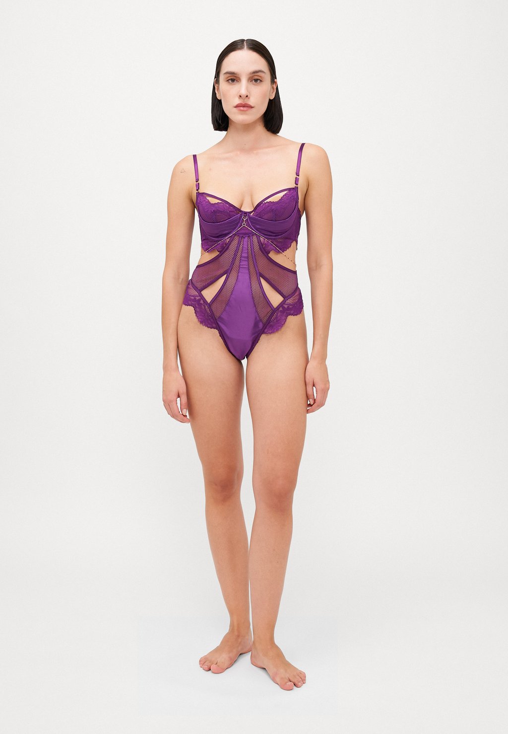 

Боди BELLADONNA Hunkemöller, фиолетовый