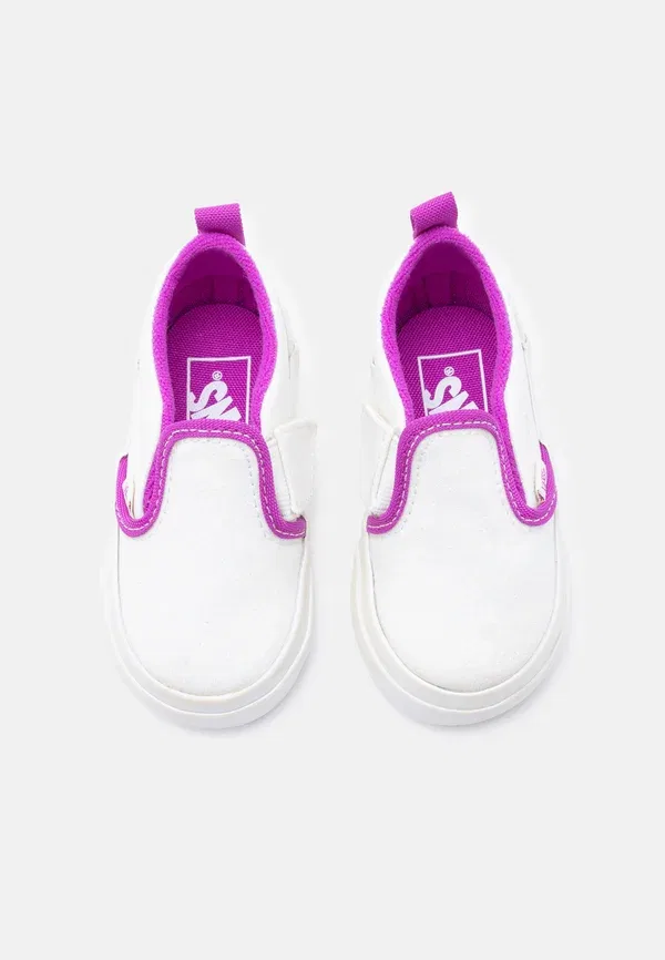 Слипоны Vans, Glitter Pearl White/Purple, белый с блестками/фиолетовый — фото 4