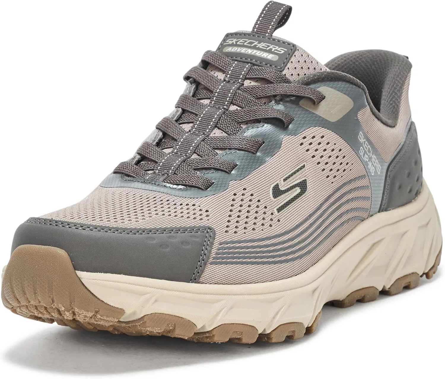 Мужские кроссовки Skechers Hillcrest 2.0 Hands Free Slip-in, Dark Taupe