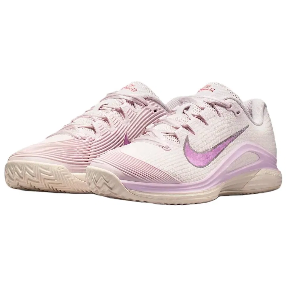 Кроссовки теннисные Vapor 12 Support Rebound Nike Beige Purple — фото 4
