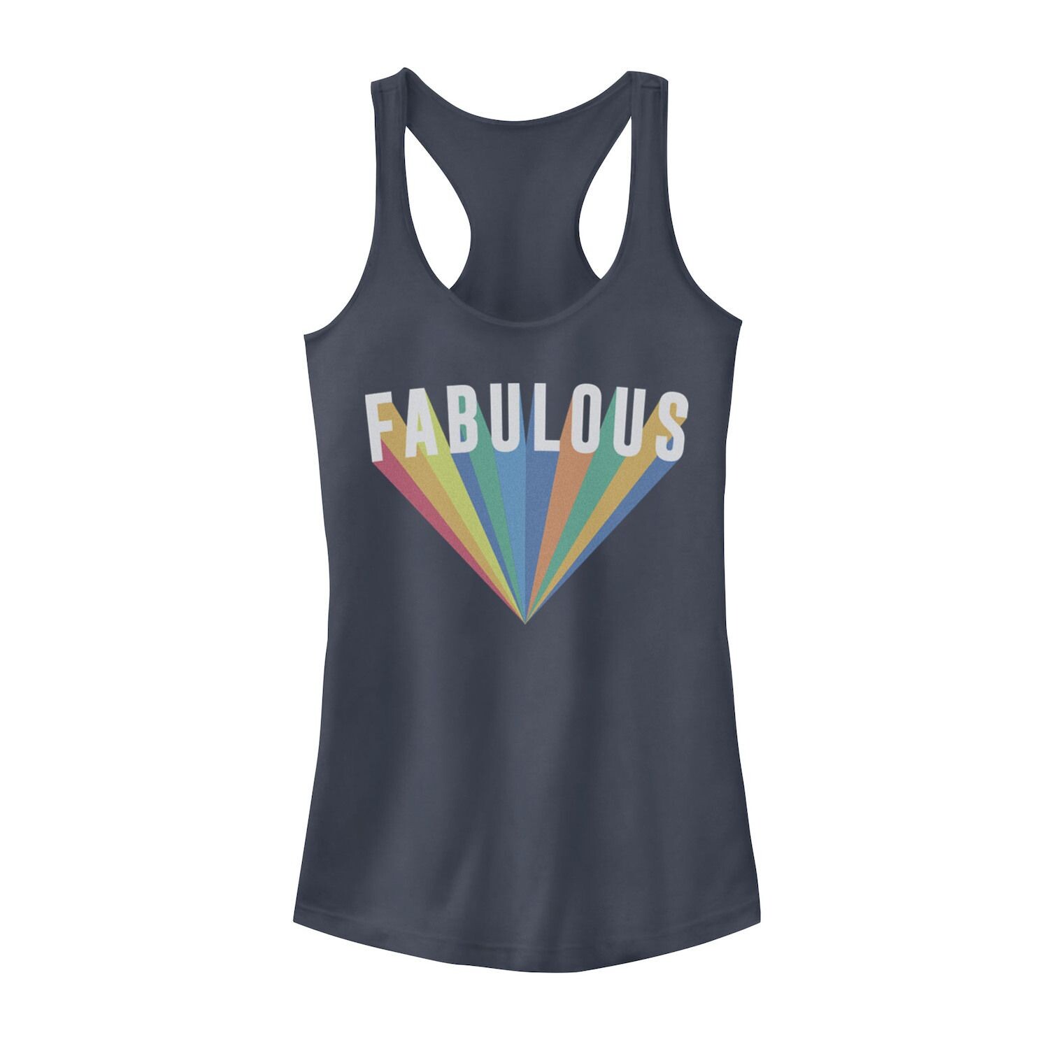 

Майка с радужным рисунком для юниоров "Fabulous"