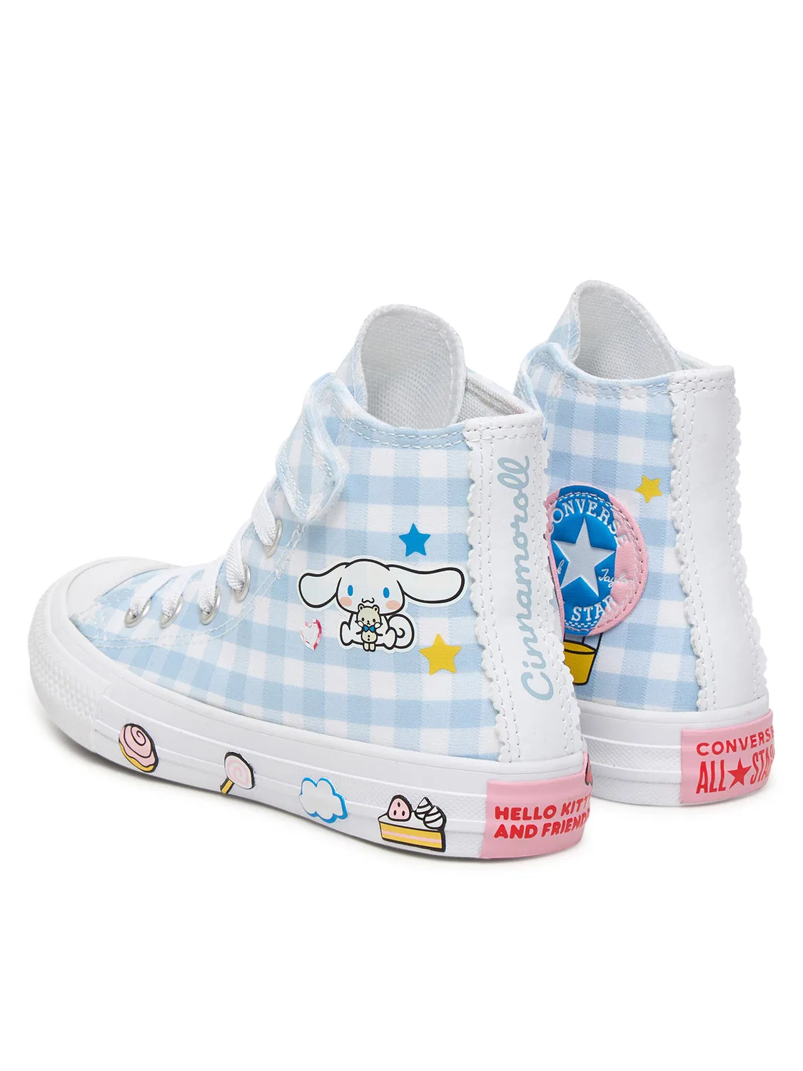 Тканевые кроссовки для девочки Chuck Taylor All Star Converse, голубой — фото 3