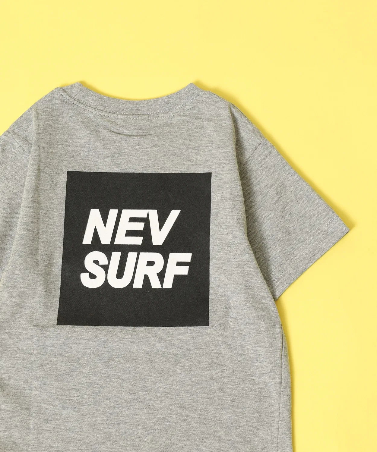 Детская футболка с принтом NEVSURF FUNALIVE, Heather Grey