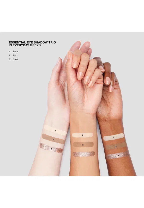 Незаменимое трио теней для век - палетка теней 4.4 г Bobbi Brown, цвет everyday greys — фото 3