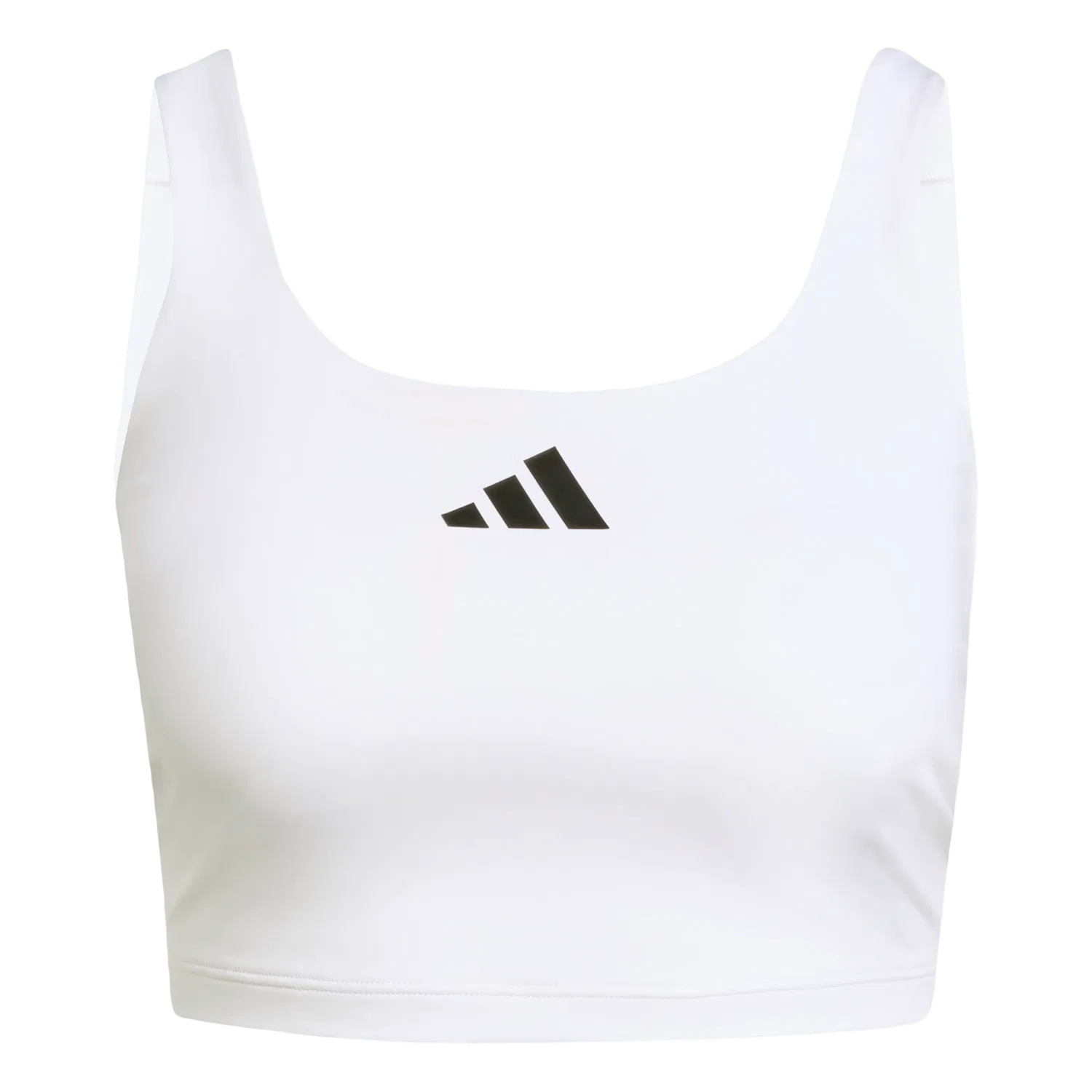 Женский спортивный топ для бега с низкой поддержкой Adidas, белый