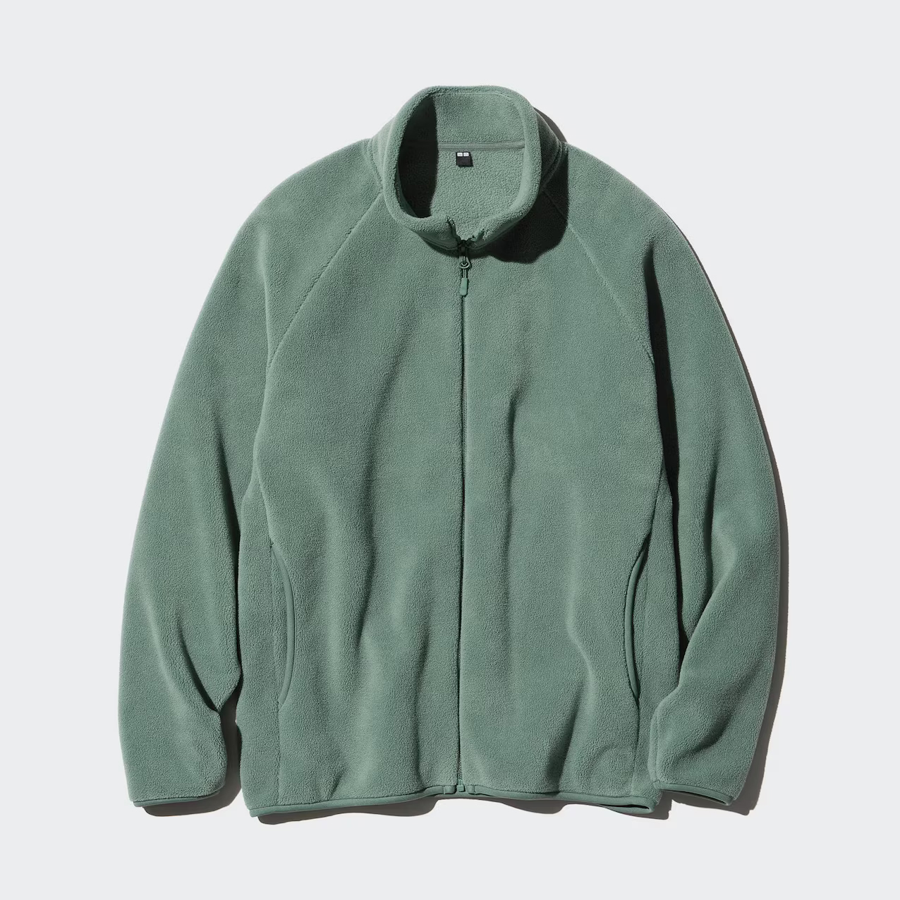 

Толстовка унисекс Uniqlo Fleece Zipped, 54 зеленый