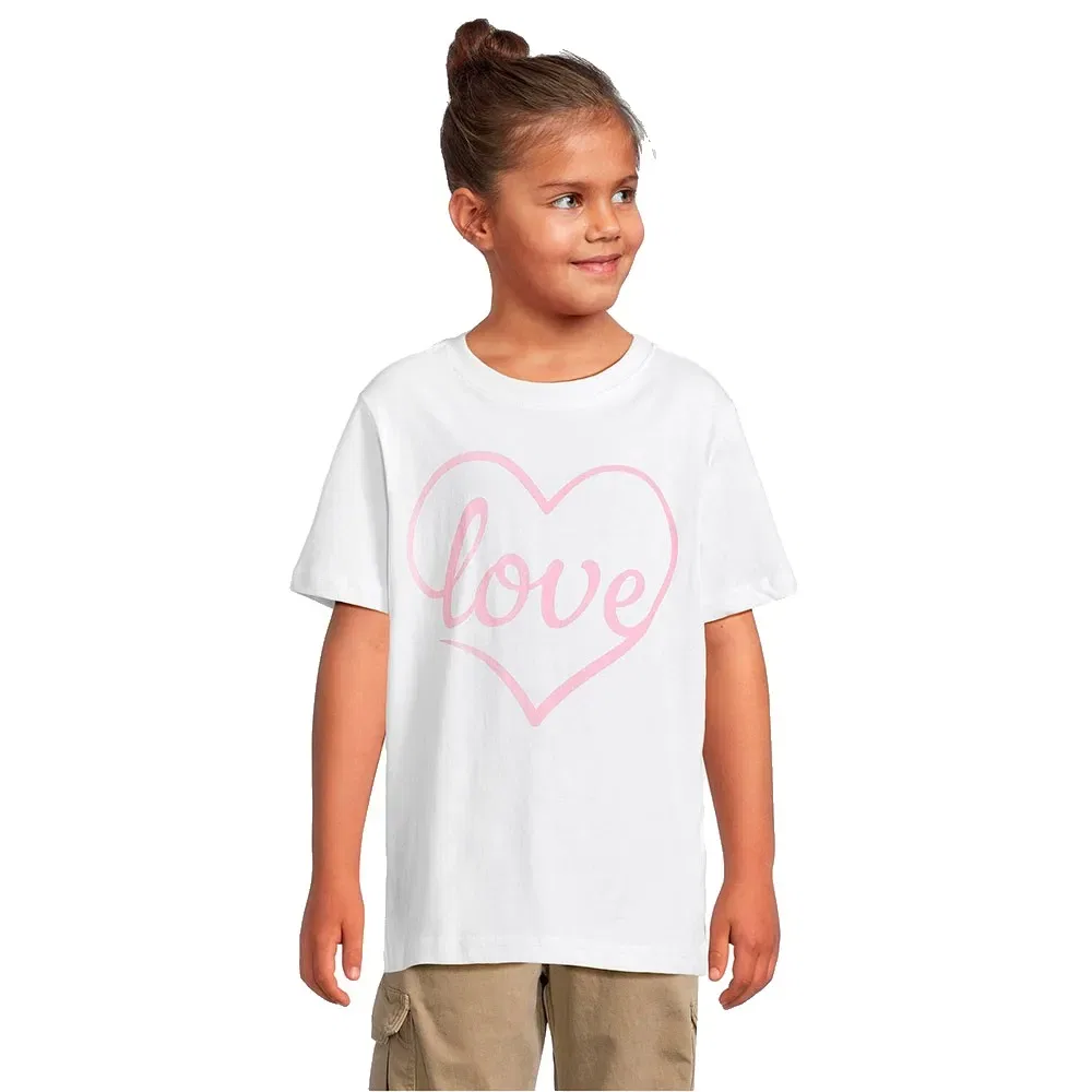 Футболка с коротким рукавом Love Heart Sign Urban Classics, белый