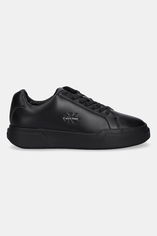 Кроссовки CHUNKY CUPSOLE LACEUP LTH из кожи Calvin Klein, черный — фото 2