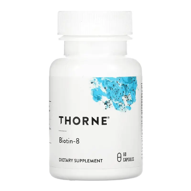 

Биотин 8 Thorne Research, 60 капсул