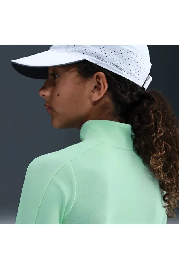 Детское спортивное худи для девочек с длинным рукавом Nike, Green — фото 2