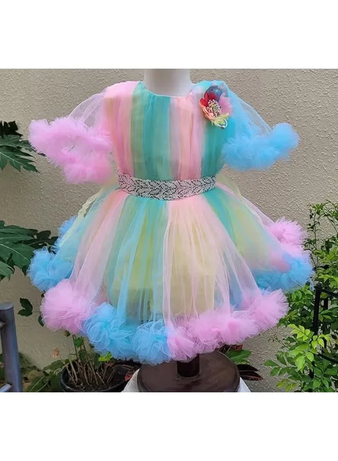 Платье-туника с бантом Rainbow Pastel Tutu Daddy'S Angel — фото 3