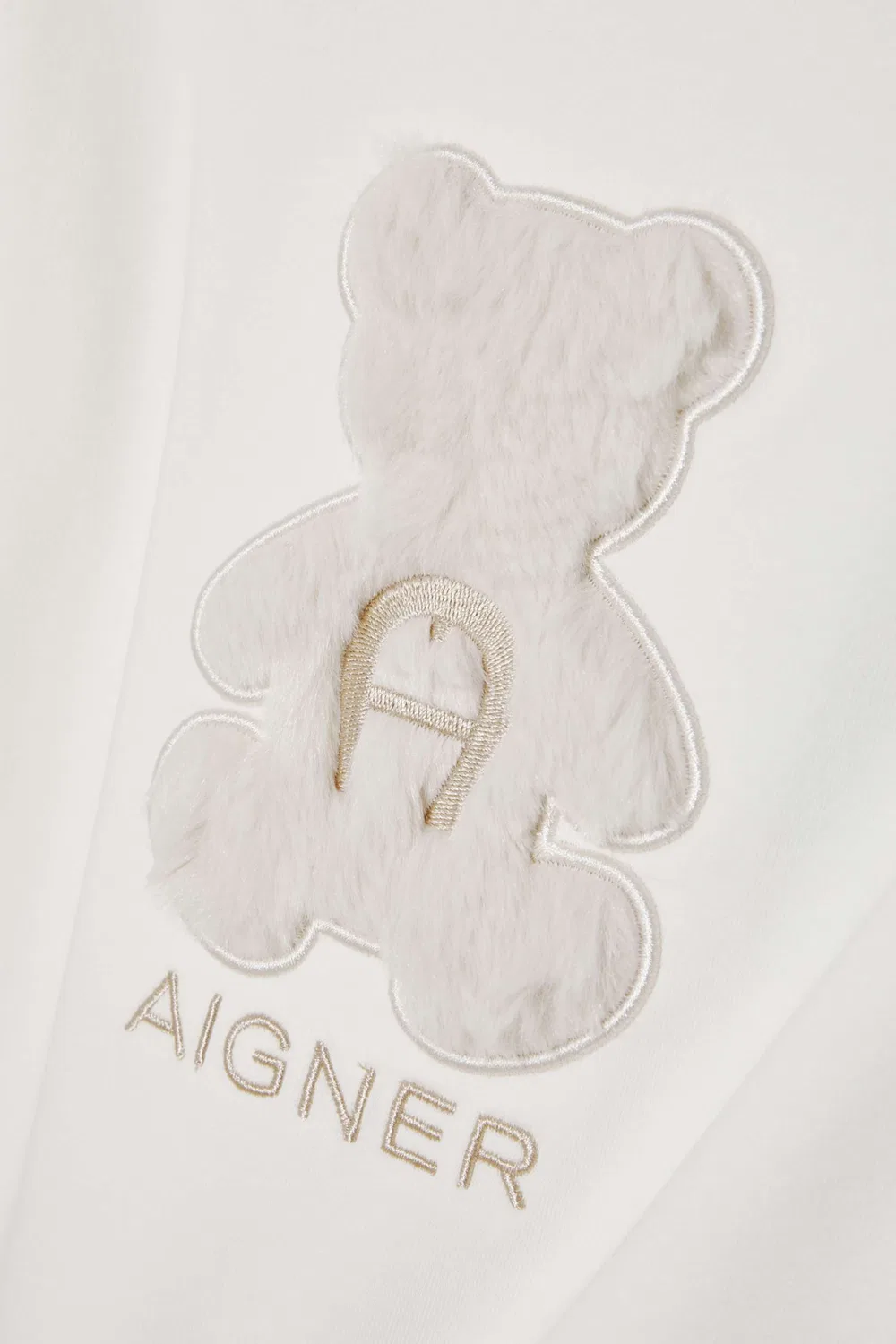 Свитшот с логотипом Furry Bear AIGNER — фото 3