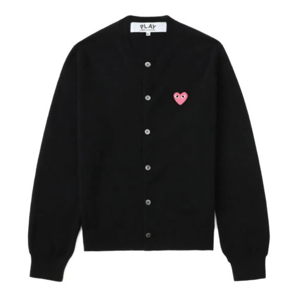 Детское трикотажное изделие с круглым вырезом и прямым кроем CDG Play, Black
