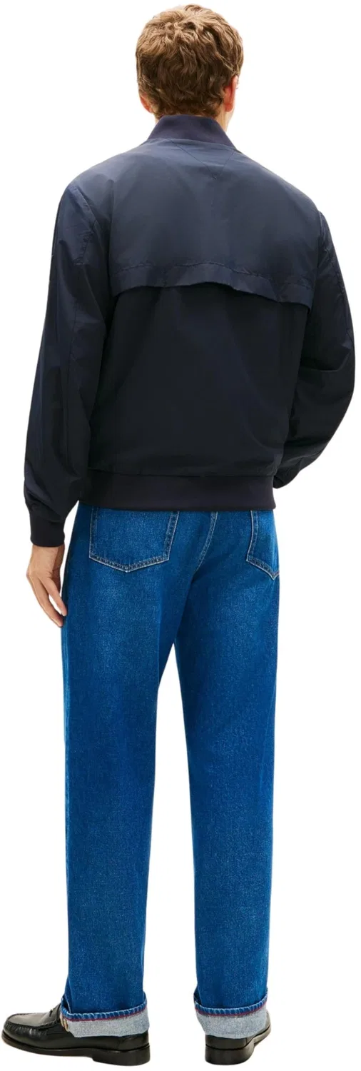 Мужская куртка-бомбер с воротником-стойкой Tommy Hilfiger, BLUE (Desert Sky) — фото 3