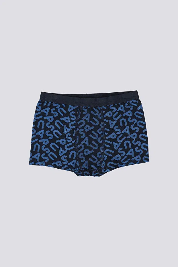 Детские боксеры для мальчиков с принтом U.S. Polo Assn., Navy Blue — фото 2