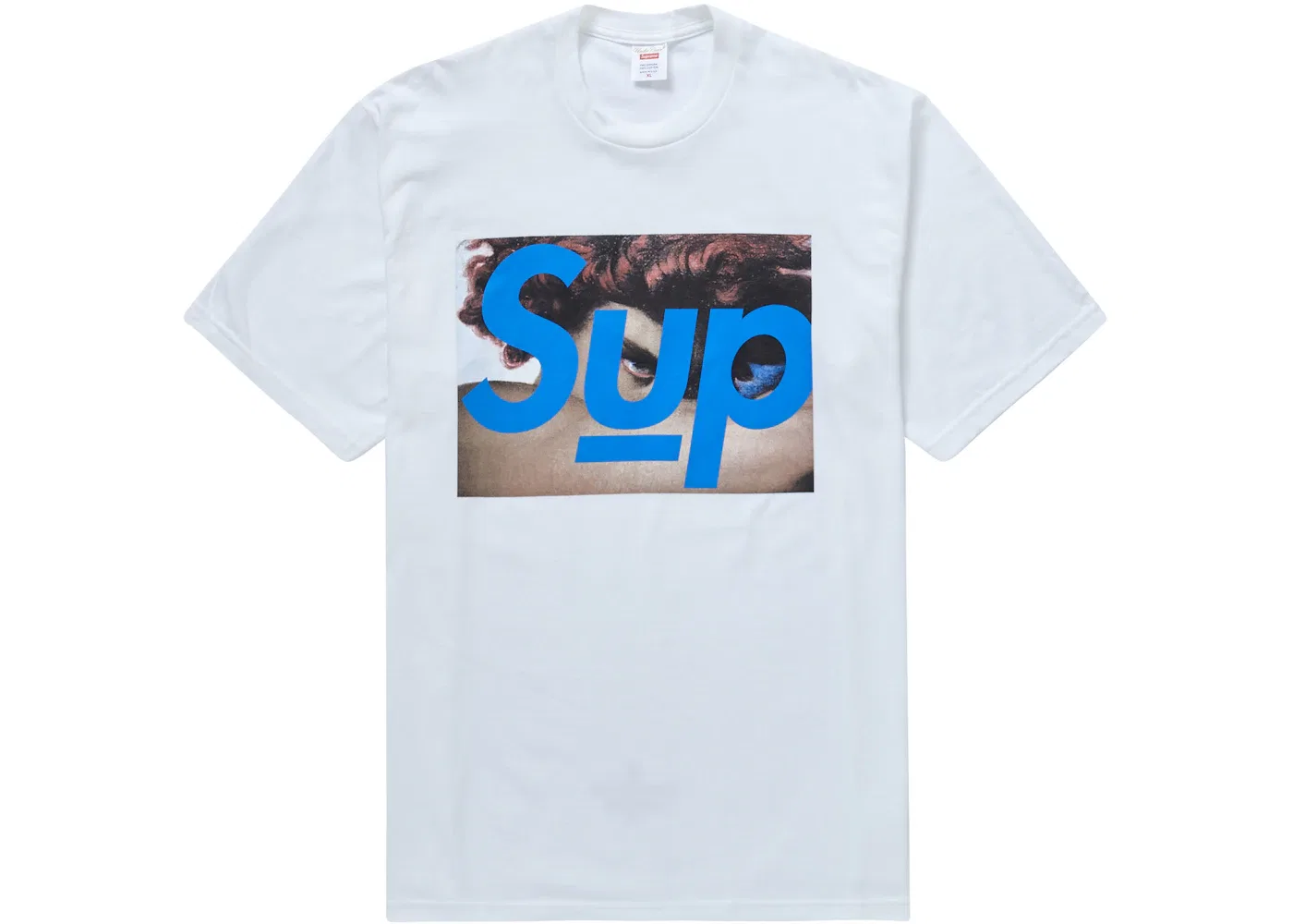 Мужская футболка с принтом Supreme UNDERCOVER Face Tee, White
