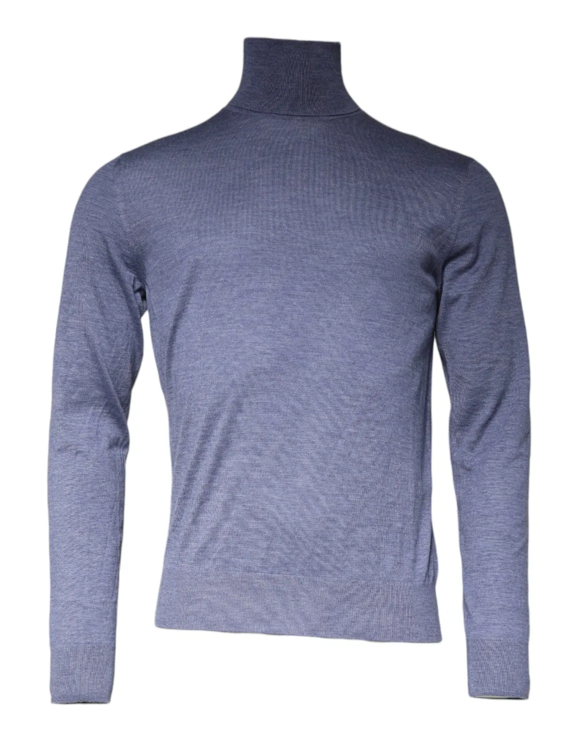 Мужской пуловер с высоким воротником с длинным рукавом Pullover Sweater Dolce & Gabbana, Purple Blue — фото 2