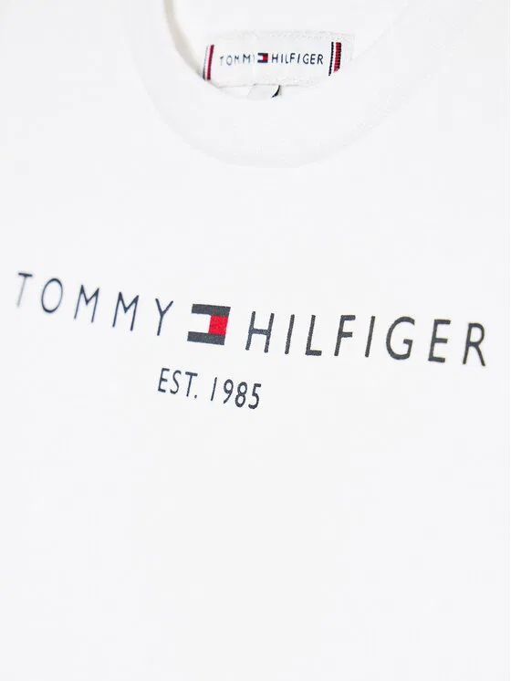 Футболка regular fit Essential Tommy Hilfiger, белый — фото 3