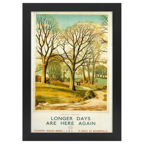 

Рамка для фотографий LegendArte Poster 1938 Longer Days, черный