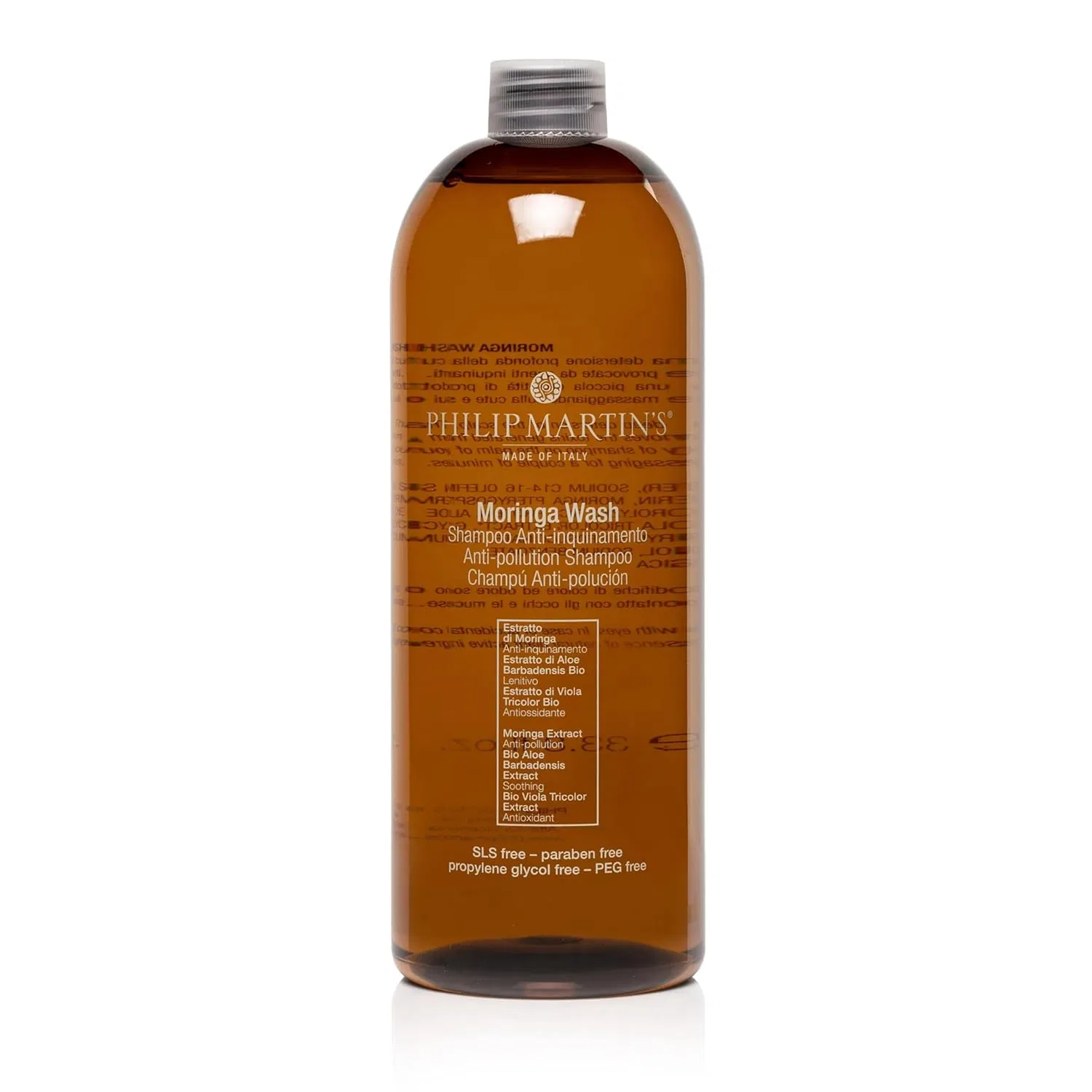Шампунь Philip Martin's Moringa Wash 1000 мл антизагрязнение Philip Martin'S