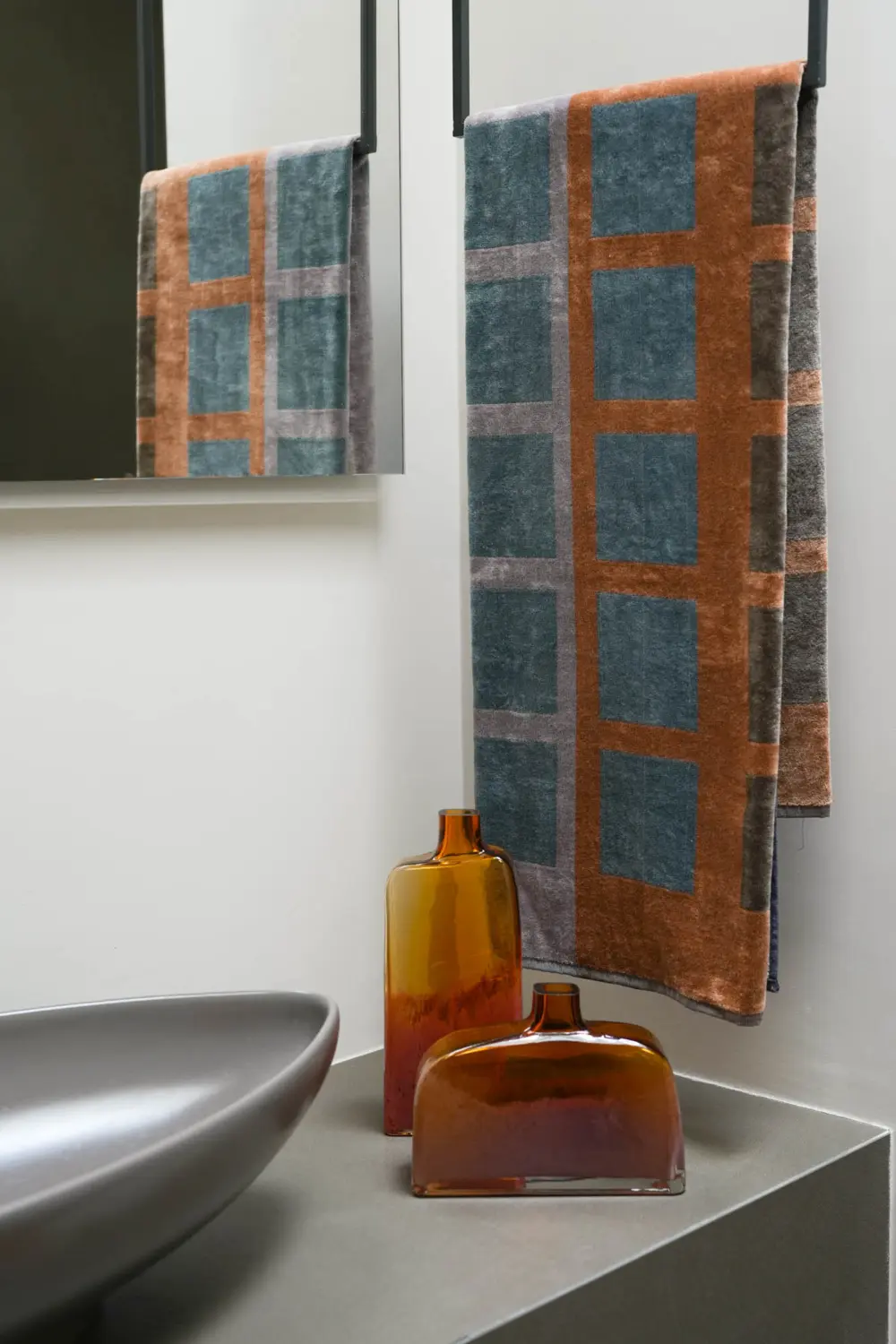 

Полотенце Mirabello Carrara Barcelona Sponge Bath, синий