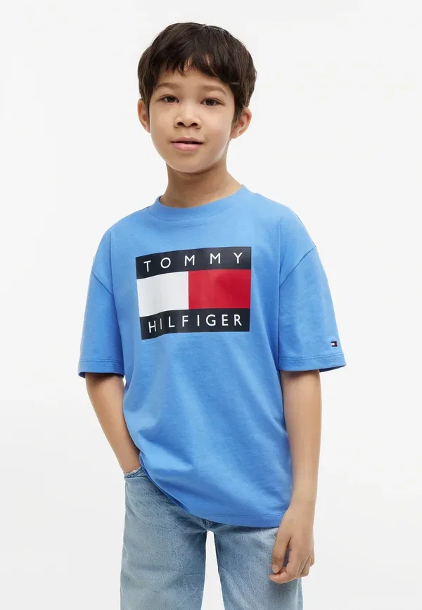 Футболка с принтом Tommy Hilfiger, синий