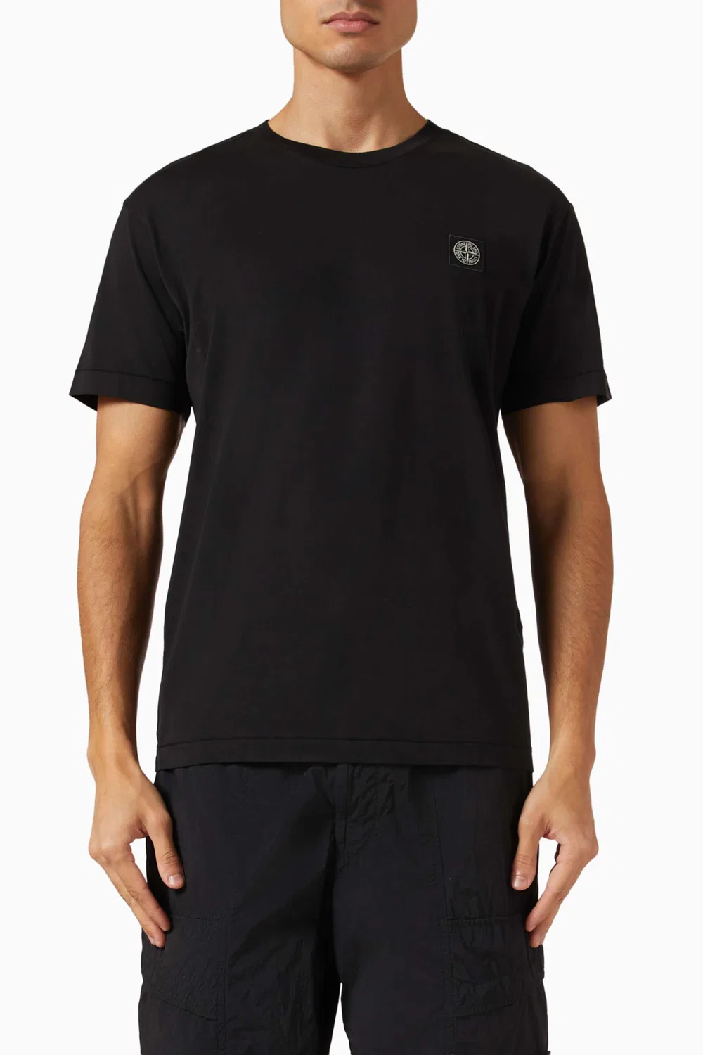 Футболка с коротким рукавом с нашивкой-компасом Stone Island